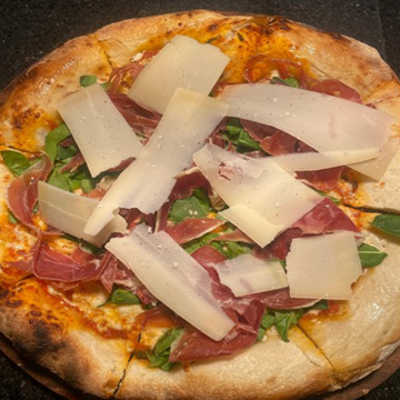 Crema de calabaza servida caliente